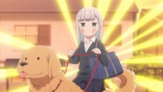 阿波連さんははかれない 第4話 感想：阿波連さんも犬に乗る少女の仲間入り！