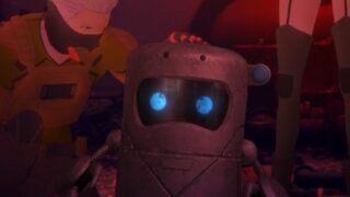 ブラック★★ロックシューター DAWN FALL 第7話 感想：ロボット君にボールをあげる大佐、いい話だったのに！